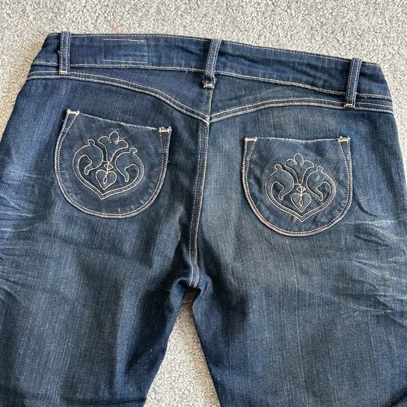 Siwy Jeans Mid Rise RN# 111919 Whiskered Four Pocket Size 31   - S923 - Picture 8 of 10